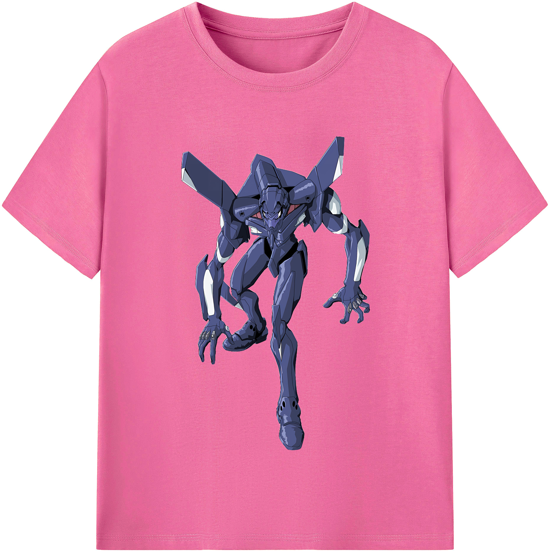 （画像用） EVA 新世紀エヴァンゲリオン レディースカジュアルプリントTシャツ（綿100％）